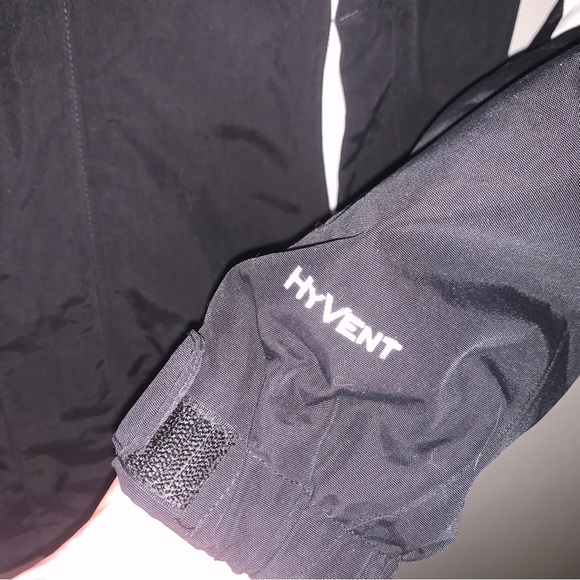 The North Face Black White Shell Jacket Hooded S - Picture 9 of 14